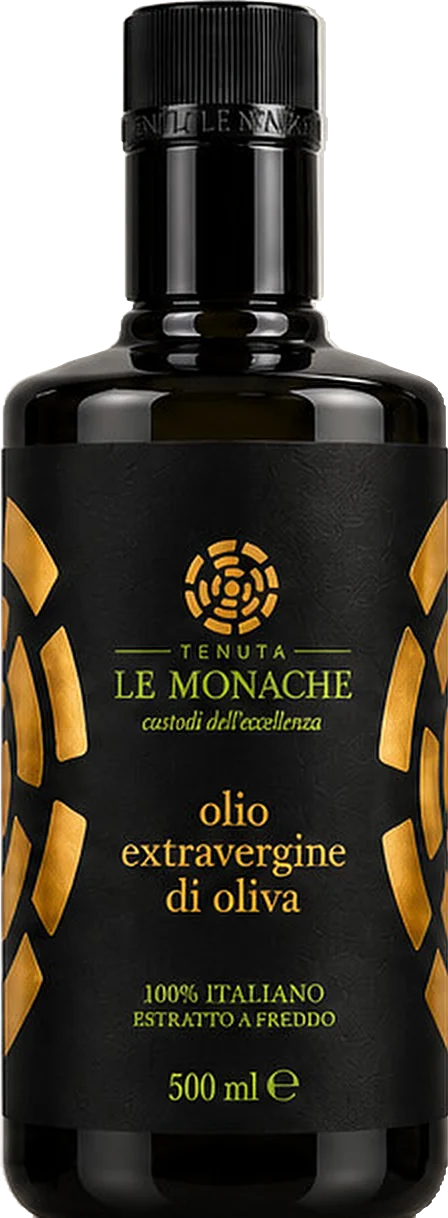 Bottiglia da 500 ml di olio extravergine di oliva Tenuta Le Monache